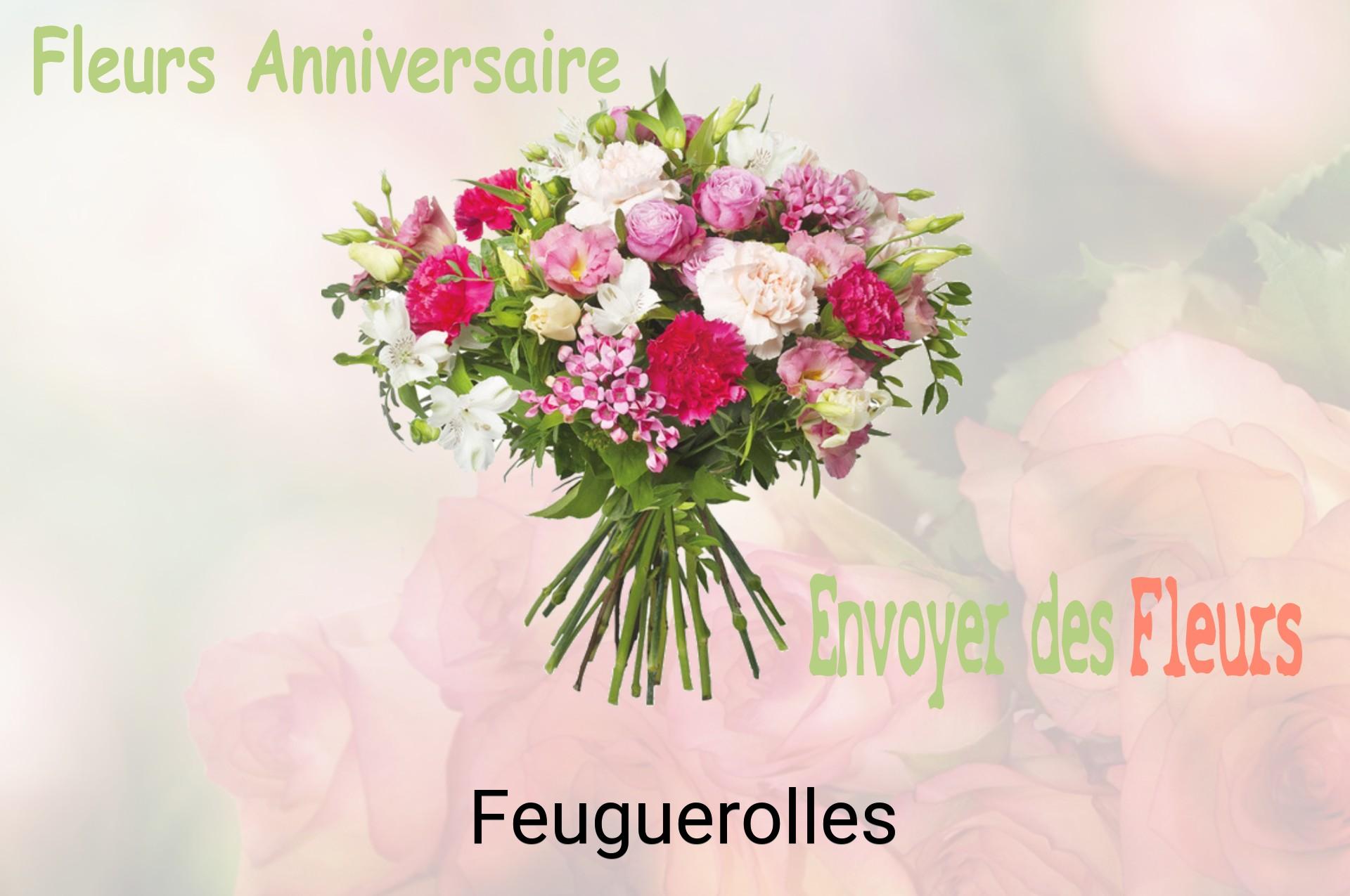 Bouquet de fleurs d’anniversaire livré à Feuguerolles