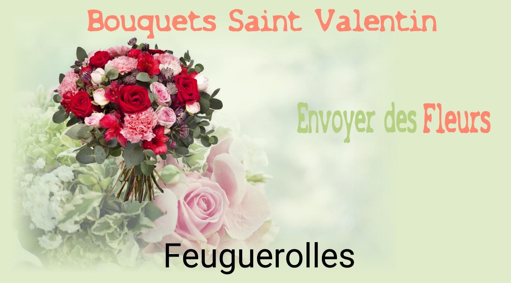 Roses de Saint-Valentin livrées à Feuguerolles
